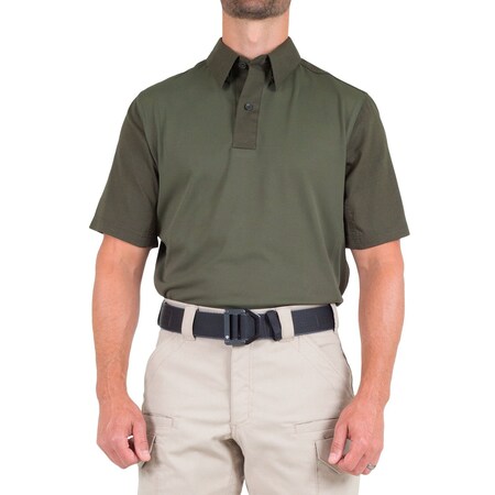 Short Sleeve Shirt, 35% Cotton, 65% Polyester, Button, 0 Pocket(s), Olive Drab Green, 3XL MPN:112012