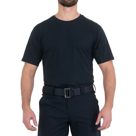 TACTIX COTTON T-SHIRT SHORT SLEEVE, 100% Cotton, Pullover, 0 Pocket(s), Midnight Navy, 3XL MPN:112501