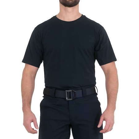TACTIX COTTON T-SHIRT SHORT SLEEVE, 100% Cotton, Pullover, 0 Pocket(s), Midnight Navy, 4XL MPN:112501