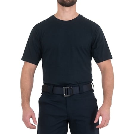 TACTIX COTTON T-SHIRT SHORT SLEEVE, 100% Cotton, Pullover, 0 Pocket(s), Midnight Navy, 6XL MPN:112501