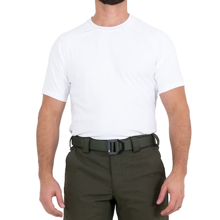 PERFORMANCE TRAINING T-SHIRT SHORT SLEEVE, 100% Polyester, Pullover, 0 Pocket(s), White, XXL MPN:112503
