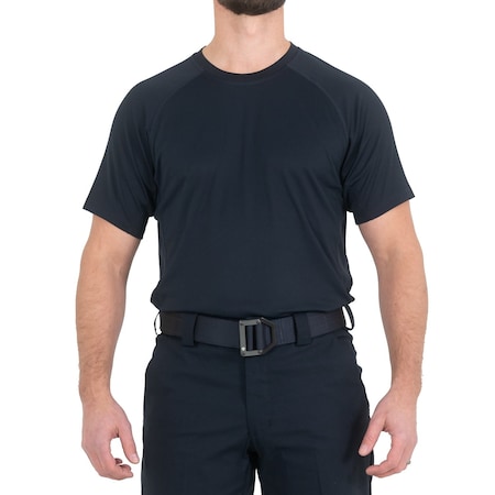PERFORMANCE TRAINING T-SHIRT SHORT SLEEVE, 100% Polyester, Pullover, 0 Pocket(s), Midnight Navy, XL MPN:112503