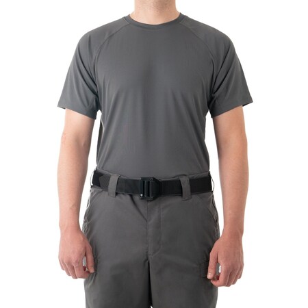 PERFORMANCE TRAINING T-SHIRT SHORT SLEEVE, 100% Polyester, Pullover, 0 Pocket(s), Wolf Gray, XL MPN:112503
