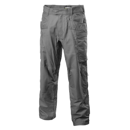 Work Pants, 34 in, Wolf Grey, 45% Cordura® Nylon, 55% Cotton MPN:114002