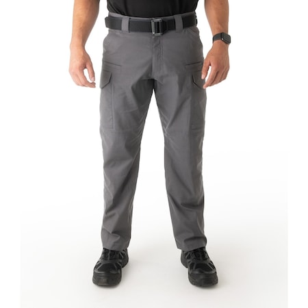 Men V2 Tactical Pants, 38 in, Wolf Grey, 35% Cotton, 65% Polyester MPN:114011
