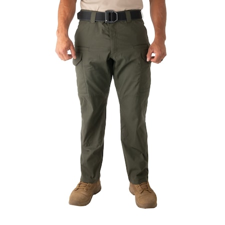 Men V2 Tactical Pants, 38 in, Olive Drab Green, 35% Cotton, 65% Polyester MPN:114011