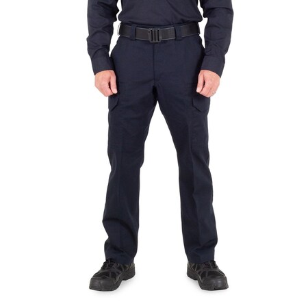 Men Cargo Cotton Uniform Pants, 33 in, Navy, 100% Cotton MPN:114030