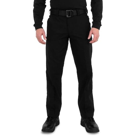 TACTICAL UNIFORM PANTS, 42 in, Black, 35% Cotton Ripstop, 65% Polyester MPN:114041