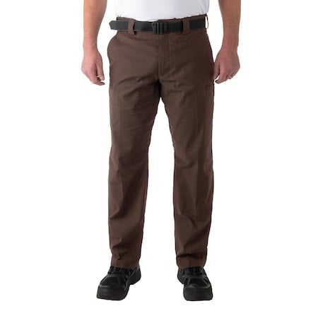 TACTICAL UNIFORM PANTS, 42 in, Kodiak Brown, 35% Cotton Ripstop, 65% Polyester MPN:114041