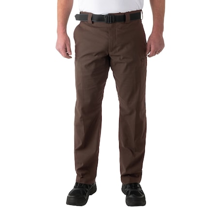 TACTICAL UNIFORM PANTS, 33 in, Kodiak Brown, 35% Cotton Ripstop, 65% Polyester MPN:114041