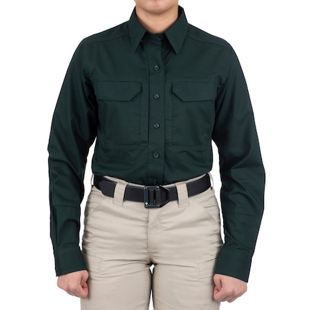 Military Shirt, Spruce Green, Women's, XL MPN:121006