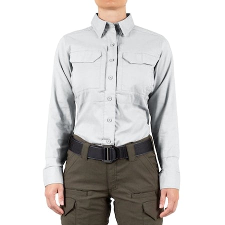 Military Shirt, White, Women's, M MPN:121006