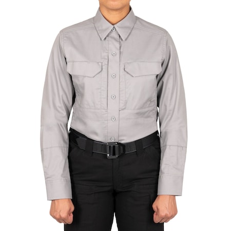Military Shirt, Nickel Gray, Women's, XXL MPN:121006