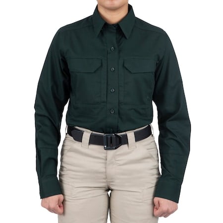 Military Shirt, Spruce Green, Women's, XXL MPN:121006