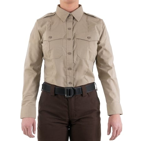 Military Shirt, Silver Tan, Women's, L MPN:121011