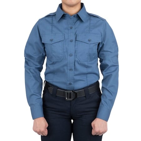 Military Shirt, French Blue, Women's, XXL MPN:121011