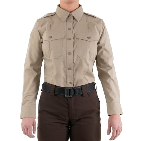 Military Shirt, Silver Tan, Women's, S MPN:121011