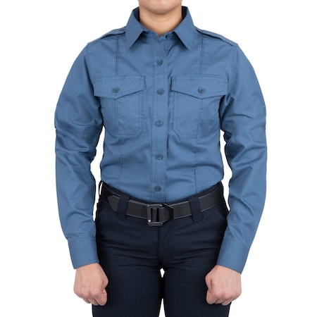 Military Shirt, French Blue, Women's, 3XL MPN:121011