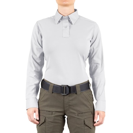 Military Shirt, White, Women's, L MPN:121015
