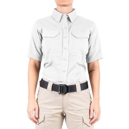 Military Shirt, White, Women's, L MPN:122007