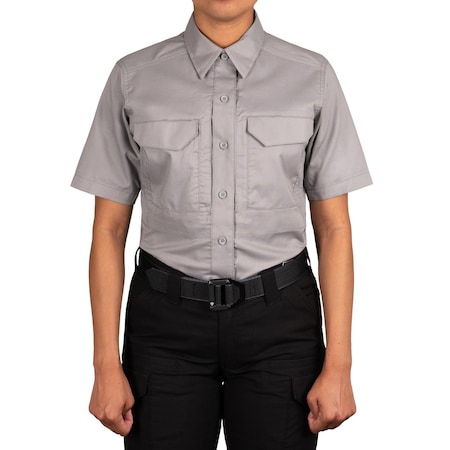 Military Shirt, Nickel Gray, Women's, XXL MPN:122007
