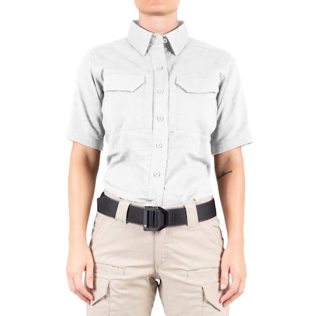 Military Shirt, White, Women's, XL MPN:122007