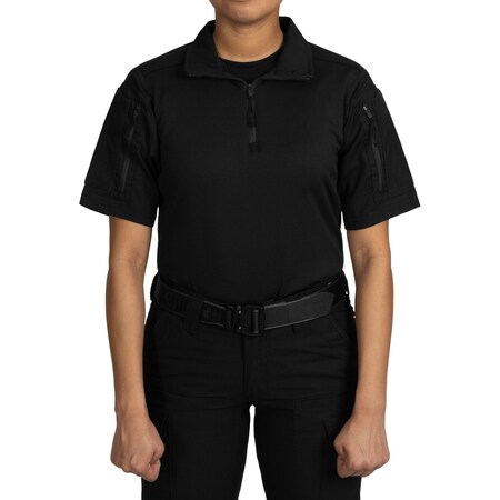 Military Shirt, Black, Women's, XL MPN:122024