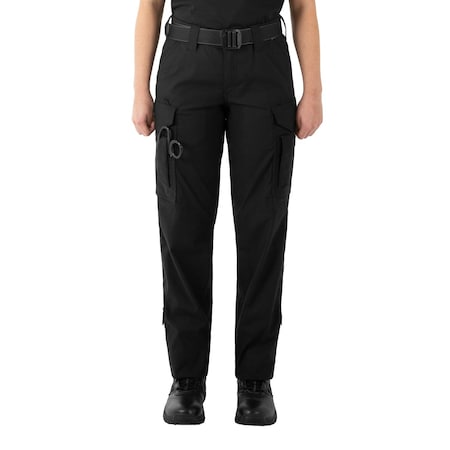 WOMEN'S EMS PANT, L, Black, 65% Polyester/35% Cotton MPN:124013