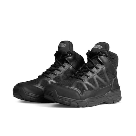 Men's EVA, Rubber Outsole, Plain Toe, Front Lace, Black, 8 1/2 W MPN:165061