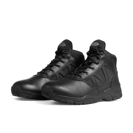Men's EVA, Rubber Outsole, Plain Toe, Front Lace, Black, 8 1/2 R MPN:165063