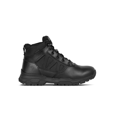 Men's EVA, Rubber Outsole, Plain Toe, Front Lace and Side Zipper, Black, 11 1/2 W MPN:165912