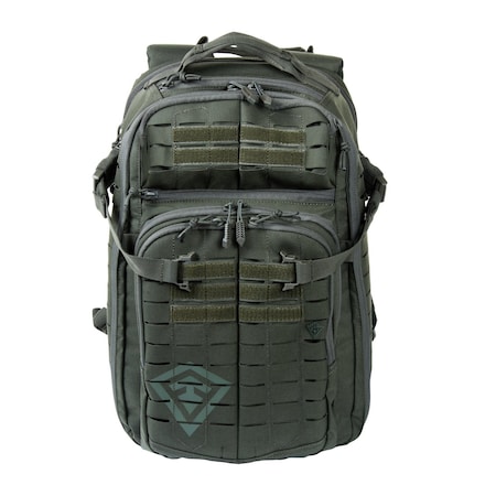 Tactical Backpack, 500D Nylon, Wolf Grey, 11 in L x 18 in H x 6 in D MPN:180036