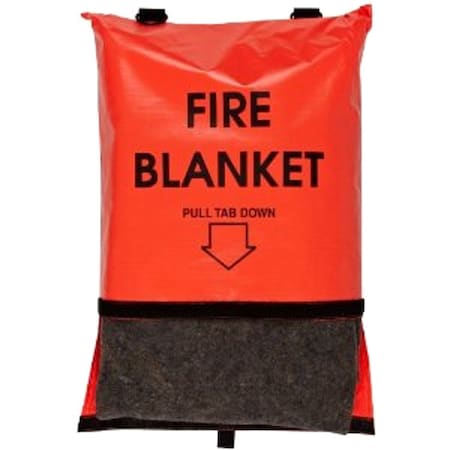 Fire Blanket and Bag with Velcro Closure MPN:911-83700TS