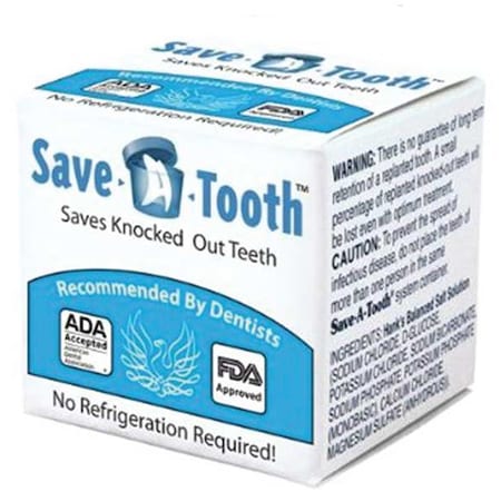 Tooth Preservation Kit, Cardboard Box, 1 Components, 1 People Served MPN:V12080