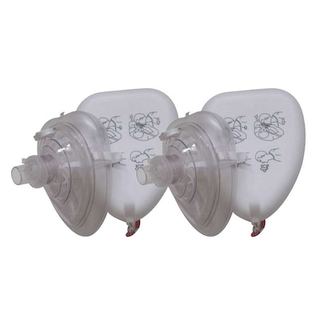 CPR Mask in Clam Shell Case, PK2 MPN:CPRB02-CLAM2