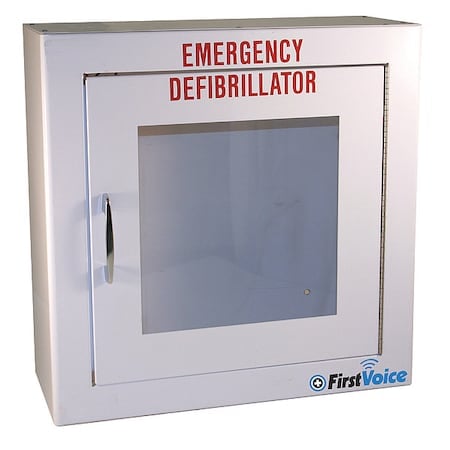 Defibrillator Storage Cabinet, White MPN:TS147SM