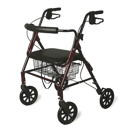 Heavy Duty, 400 Lb Bariatric Rollator MPN:MDS86800XW