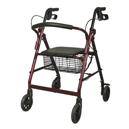 Burgundy Basic Rollator MPN:MDS86850E