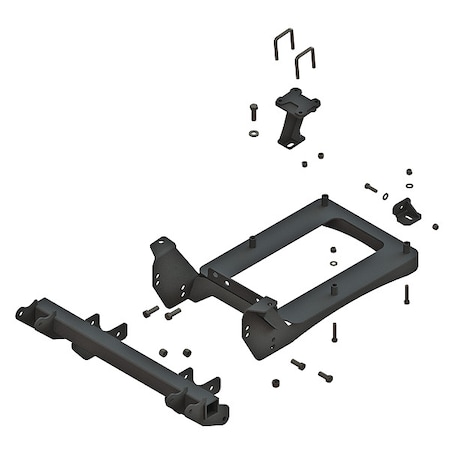 Mounting Kit, Steel, Black, 23