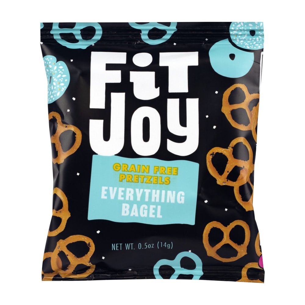 FitJoy Pretzel Twists, Everything Bagel, 0.5 Oz, Total Qty 400 MPN:114345