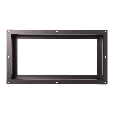 Floor Register, Steel, Black MPN:FLUSH6X12BLK-HP