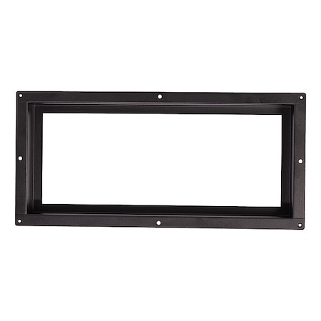 Floor Register, Steel, Black MPN:FLUSH6X14BLK-HP