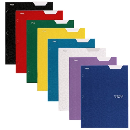 Five Star 4-Pocket Paper Folder, Color C MPN:33106