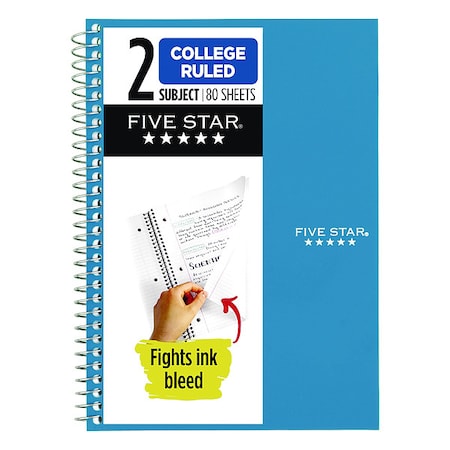 Spiral Notebook, 6 in x 9-1/2 in Sheet MPN:840029