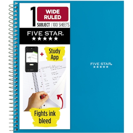 Wirebound Notebook, 1 Sub, WR, 8in x 10 MPN:930010CG1-ECM