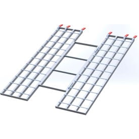 Five Star Mfg Trifold Aluminum Ramp 1500 lb Capacity 72