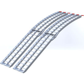 Five Star Mfg Aluminum Folding Ramp Pair 1500 lb Capacity 88