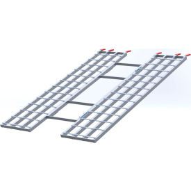 Five Star Mfg Trifold Aluminum Ramp 1500 lb Capacity 82