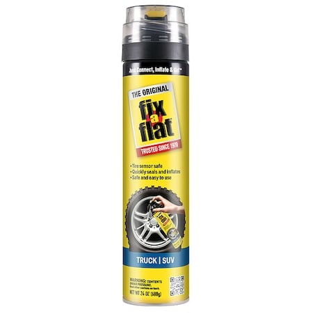 Tire Inflator, 24 oz., 2-51/64
