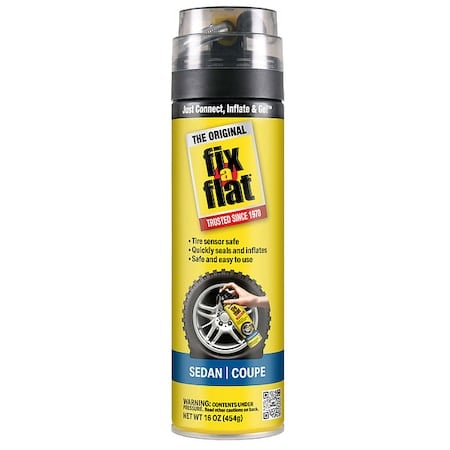 Tire Inflator, 16 oz., 2-39/64